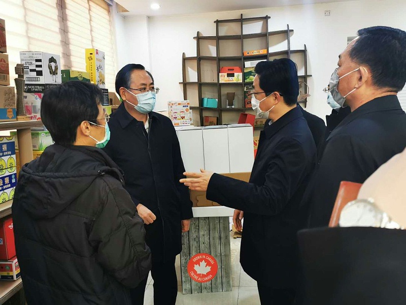 市委常委、統(tǒng)戰(zhàn)部部長王久軍到城陽區(qū)調(diào)研臺資企業(yè)復(fù)工復(fù)產(chǎn)情況