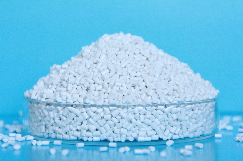 白色ABS免噴涂環保塑料顆粒--中新華美改性塑料